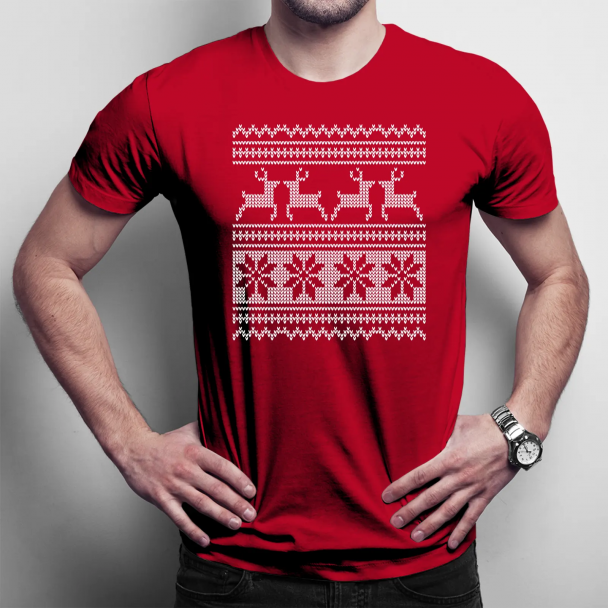 Weihnachts Shirt - Herren t-shirt mit Aufdruck