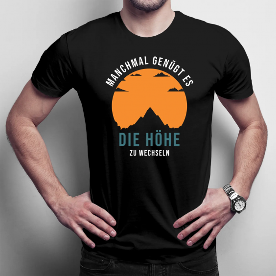 Manchmal genügt es, die Höhe zu wechseln