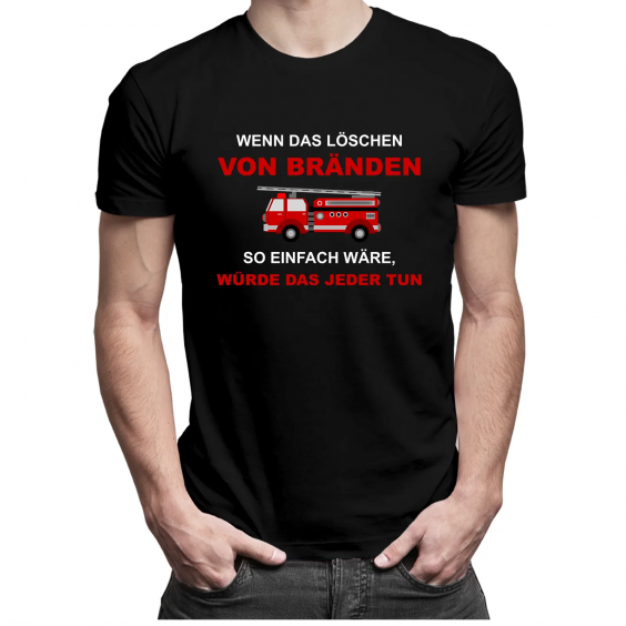 Wenn das Löschen von Bränden so einfach wäre, würde das jeder tun