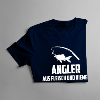 Angler aus Fleisch und Kiemen - Herren t-shirt mit Aufdruck