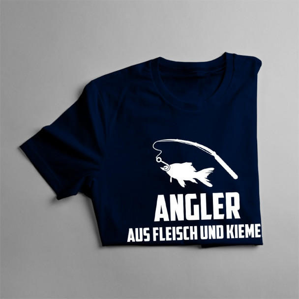 Angler aus Fleisch und Kiemen - Herren t-shirt mit Aufdruck Angler aus Fleisch und Kiemen - Herren t-shirt mit Aufdruck