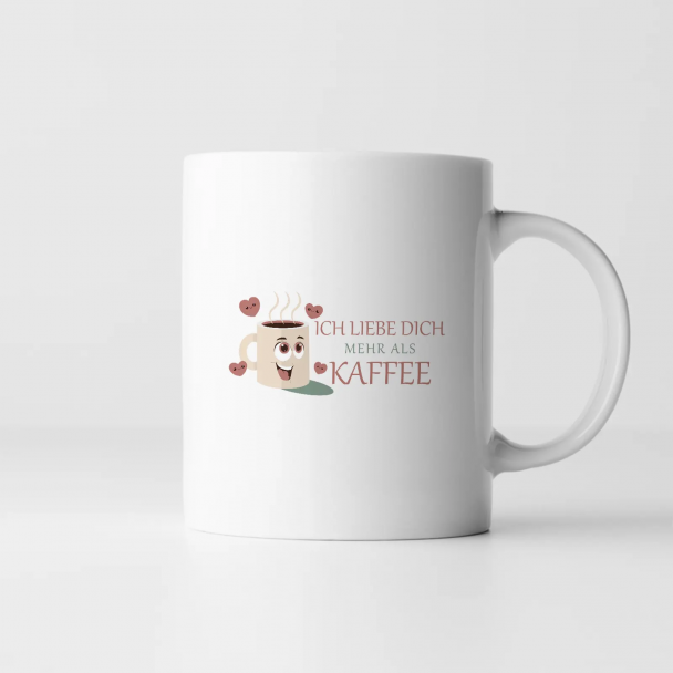 Ich liebe dich mehr als kaffee
