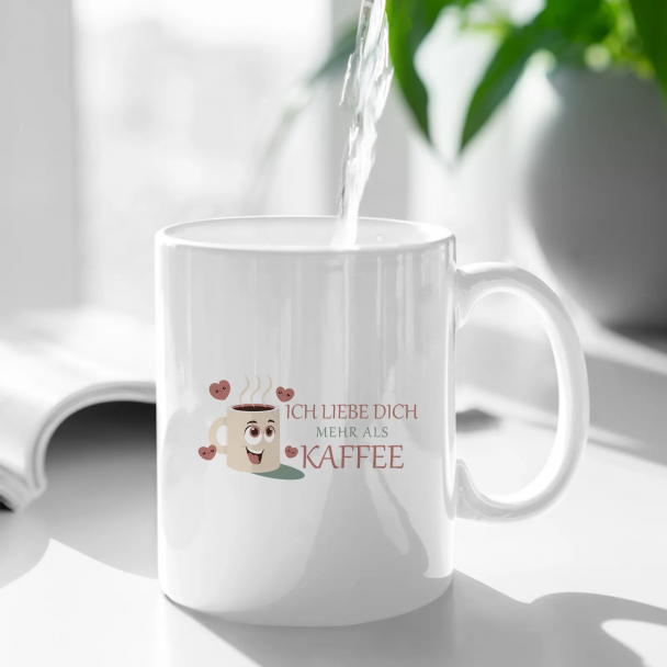 Ich liebe dich mehr als kaffee