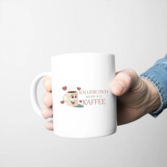 Ich liebe dich mehr als kaffee