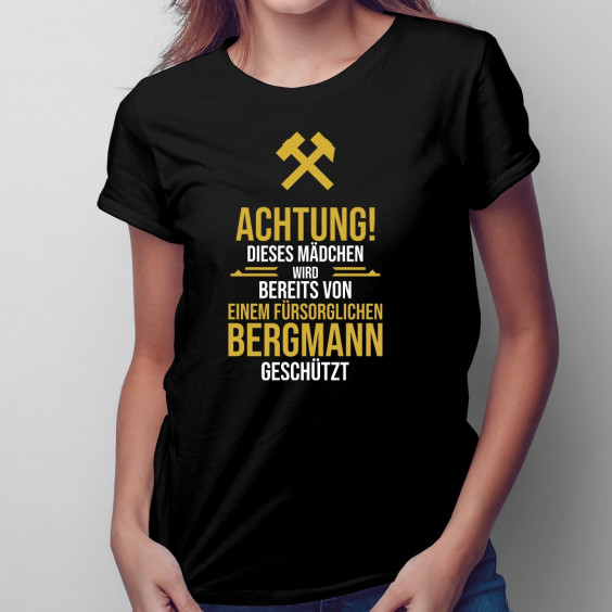 Sicherheit an erster Stelle - Krankenschwester - Damen t-shirt mit Aufdruck