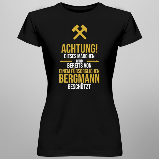 Sicherheit an erster Stelle - Krankenschwester - Damen t-shirt mit Aufdruck