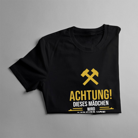 Sicherheit an erster Stelle - Krankenschwester - Damen t-shirt mit Aufdruck