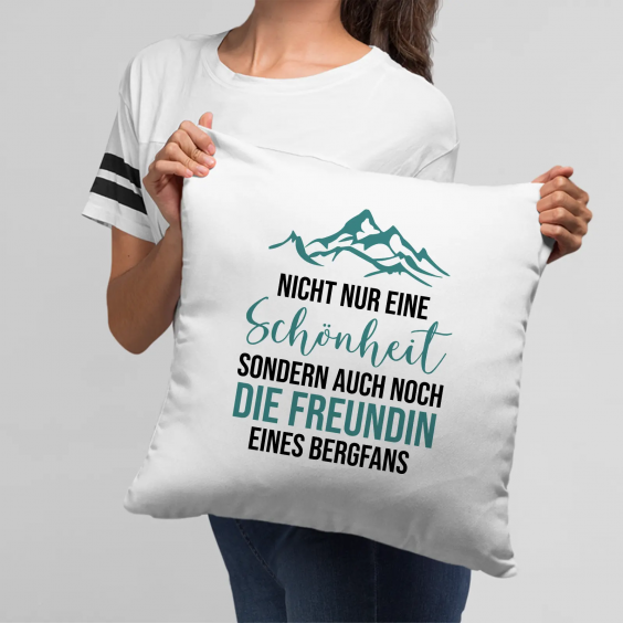 Nicht nur eine Schönheit, sondern auch noch die Freundin eines Bergfans