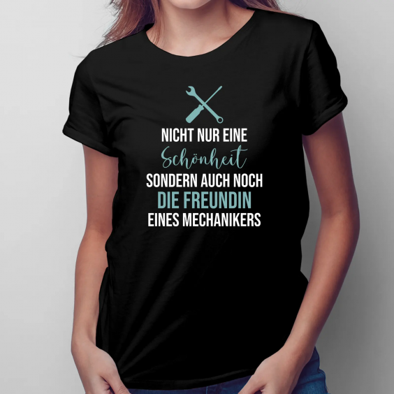 Nicht nur eine Schönheit, sondern auch noch die Freundin eines Mechanikers