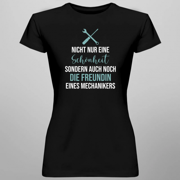 Nicht nur eine Schönheit, sondern auch noch die Freundin eines Mechanikers