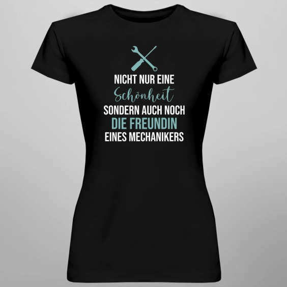Nicht nur eine Schönheit, sondern auch noch die Freundin eines Mechanikers
