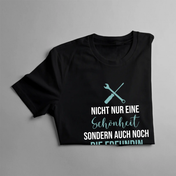Nicht nur eine Schönheit, sondern auch noch die Freundin eines Mechanikers