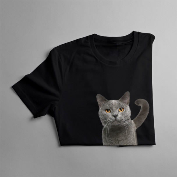 Britische Katze  - Herren t-shirt mit Aufdruck