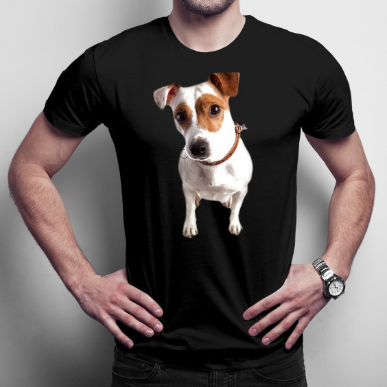Jack Russell terrier  - Herren t-shirt mit Aufdruck