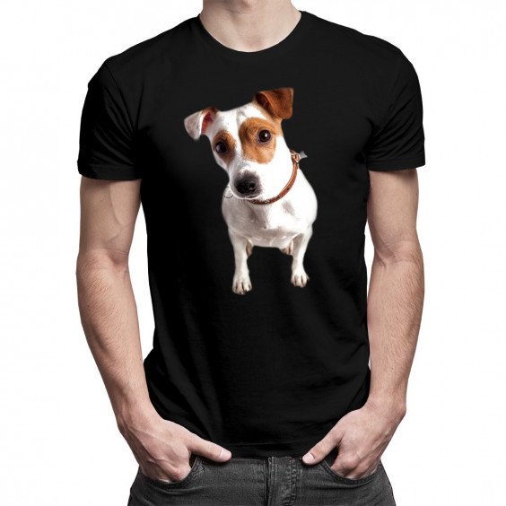 Jack Russell terrier  - Herrenn t-shirt mit Aufdruck