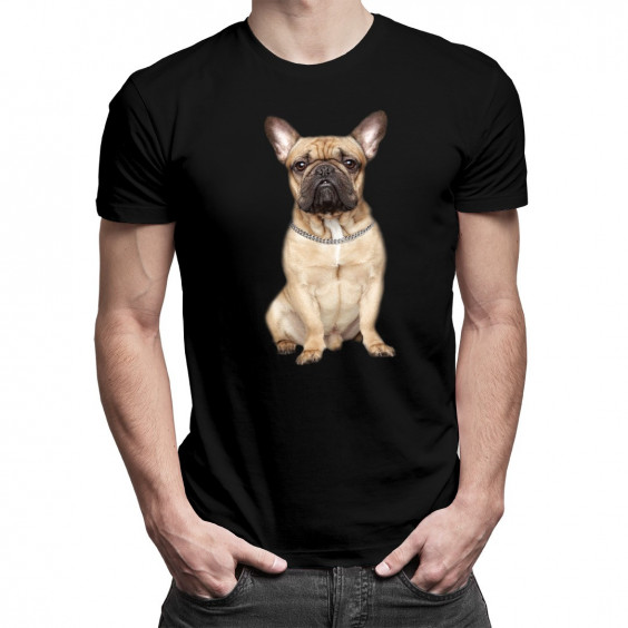 FRANZÖSISCHE BULLDOGGE v.2  - Herren t-shirt mit Aufdruck