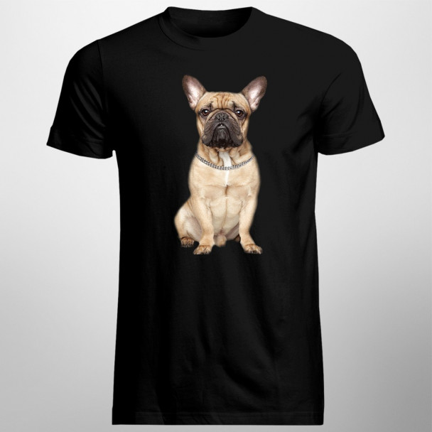 FRANZÖSISCHE BULLDOGGE v.2  - Herren t-shirt mit Aufdruck