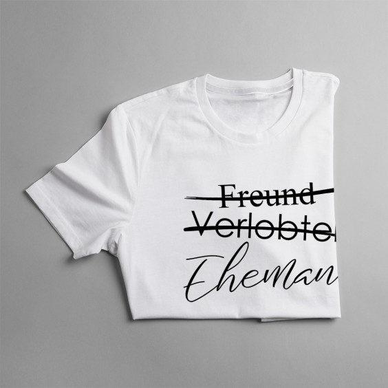 Freund - Verlobter - Ehemann