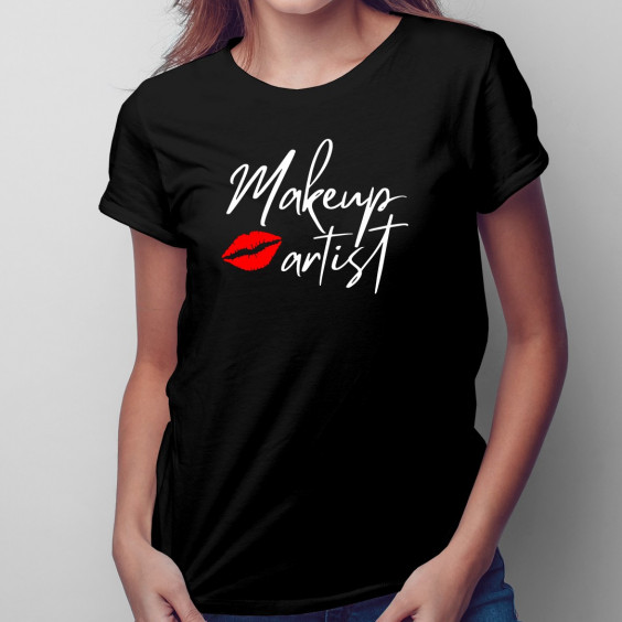 Makeup artist - Damen t-shirt mit Aufdruck