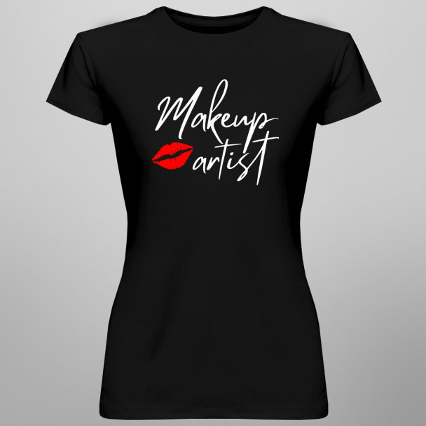 Makeup artist - Damen t-shirt mit Aufdruck