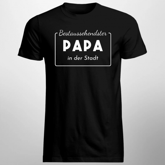 Bestaussehendster Papa in der Stadt