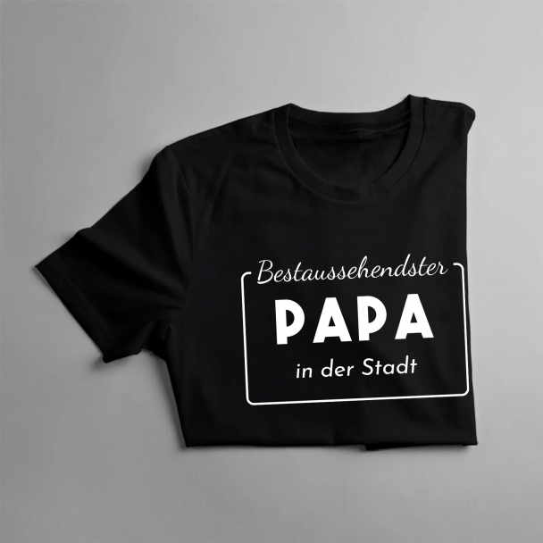 Bestaussehendster Papa in der Stadt