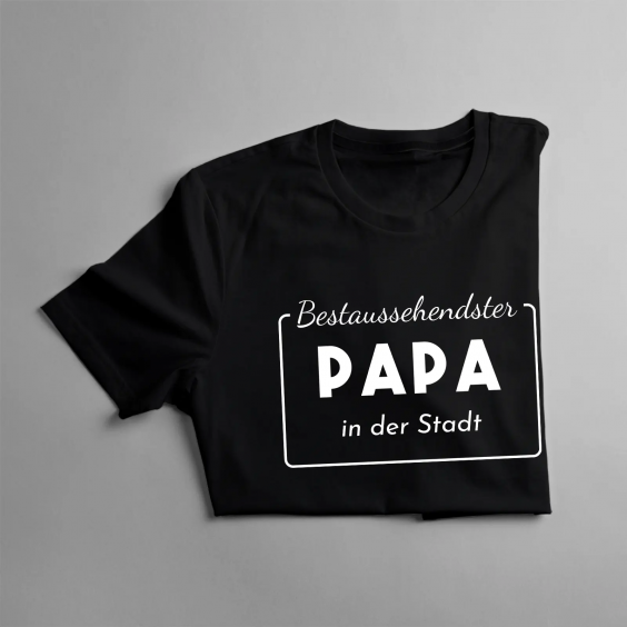 Bestaussehendster Papa in der Stadt