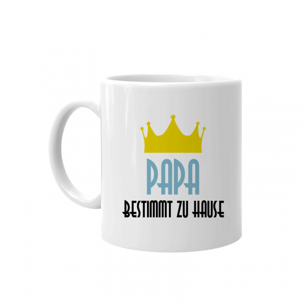 Papa bestimmt zu Hause