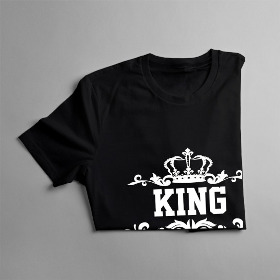 KING  - Herren t-shirt mit Aufdruck