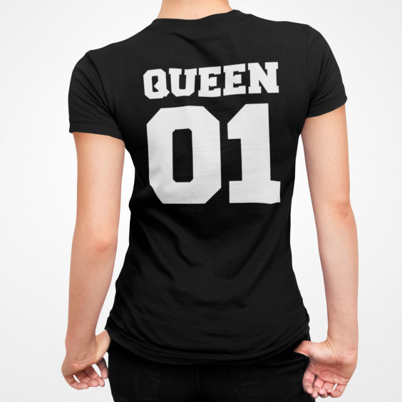 QUEEN 01 - Damen t-shirt mit Aufdruck