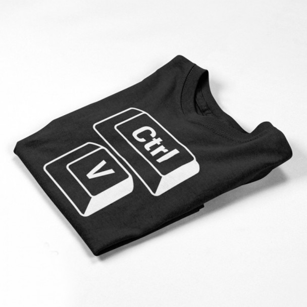 CTRL+V - für Sohn - Kinder t-shirt mit Aufdruck CTRL+V - für Sohn - Kinder t-shirt mit Aufdruck