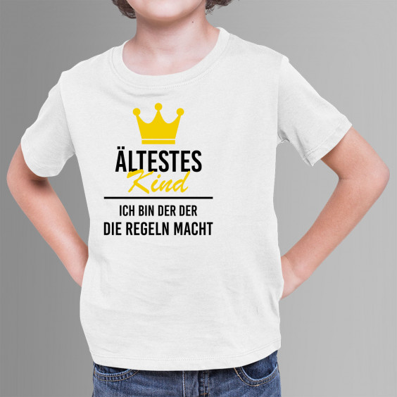Ältestes Kind - Kinder t-shirt mit Aufdruck