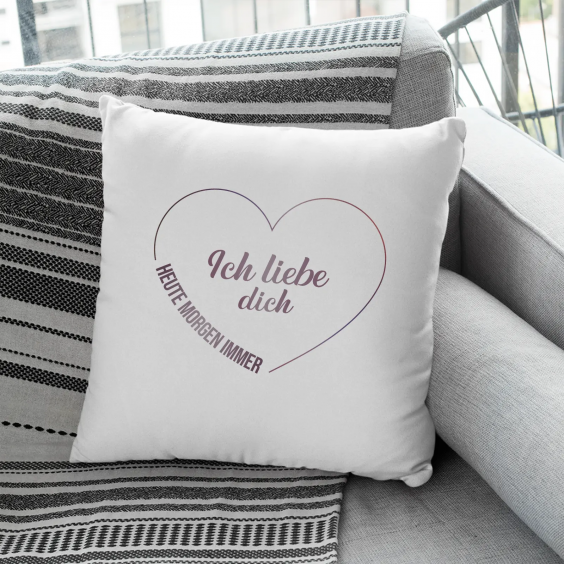 Ich liebe dich heute, morgen immer