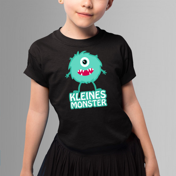 Kleines Monster - Kinder t-shirt mit Aufdruck