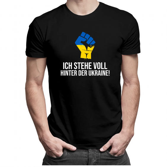 Ich stehe voll hinter der Ukraine!