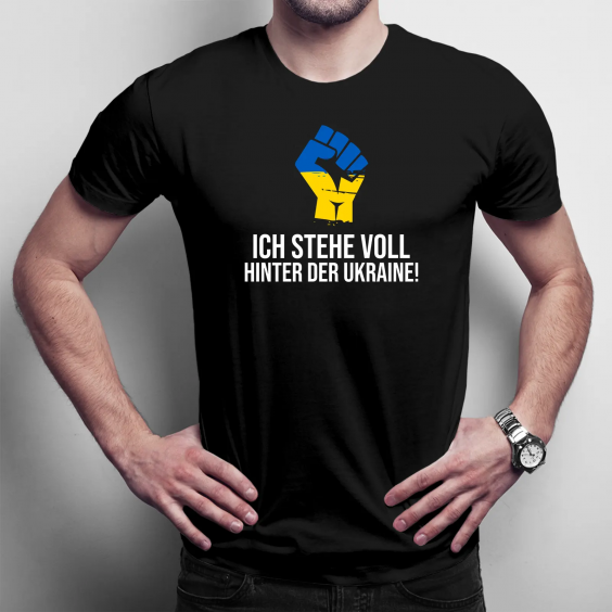 Ich stehe voll hinter der Ukraine!