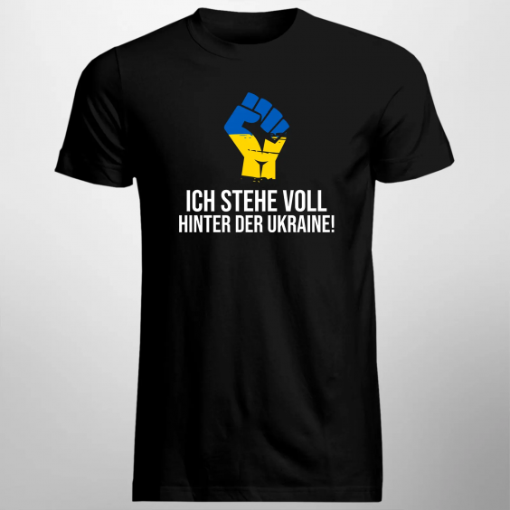 Ich stehe voll hinter der Ukraine!