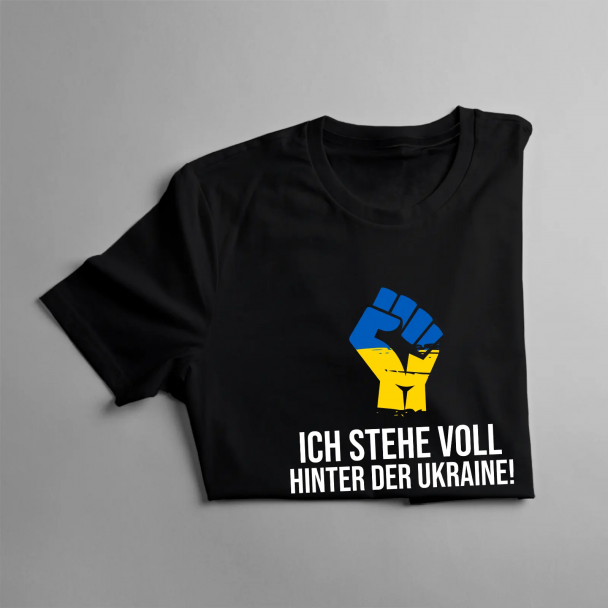 Ich stehe voll hinter der Ukraine! Ich stehe voll hinter der Ukraine!