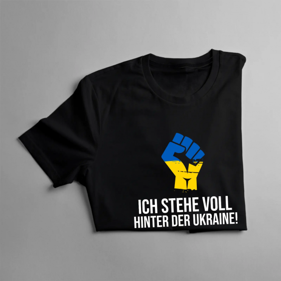 Ich stehe voll hinter der Ukraine!
