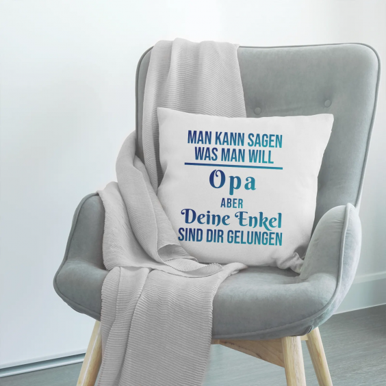 Man kann sagen, was man will, Opa, aber Deine Enkel sind Dir gelungen
