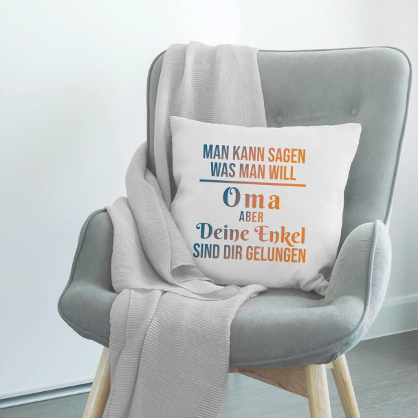 Man kann sagen, was man will, Oma, aber Deine Enkel sind Dir gelungen.
