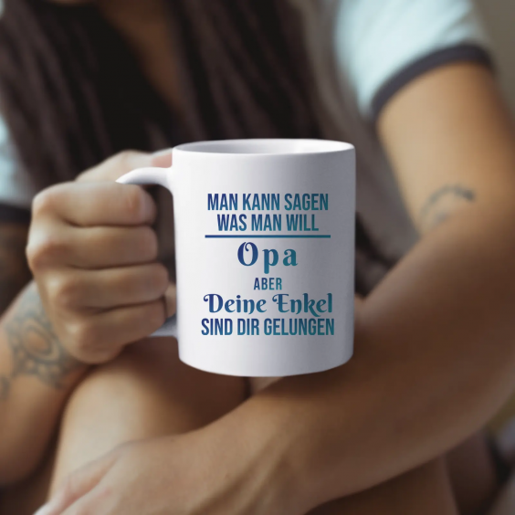 Man kann sagen, was man will, Opa, aber Deine Enkel sind Dir gelungen