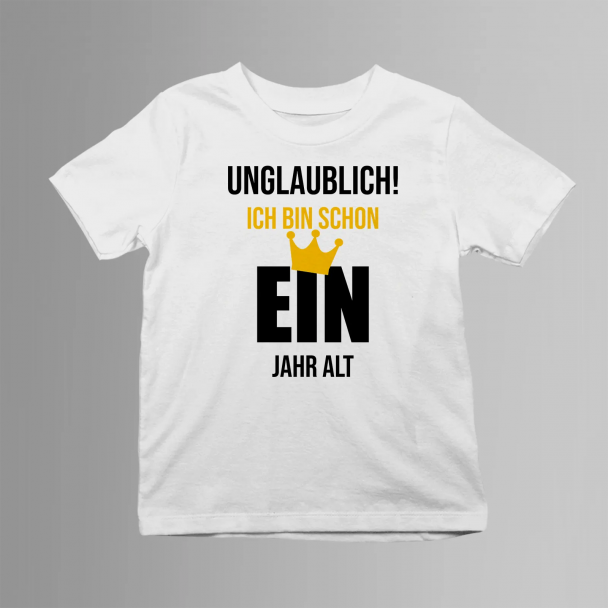 Mam już rok Unglaublich! Ich bin schon ein Jahr alt