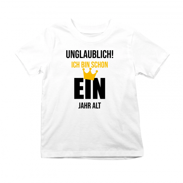 Mam już rok Unglaublich! Ich bin schon ein Jahr alt