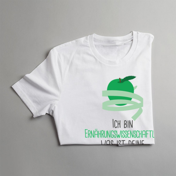 Ich bin Ernährungswissenschaftler - Herren und damen t-shirt