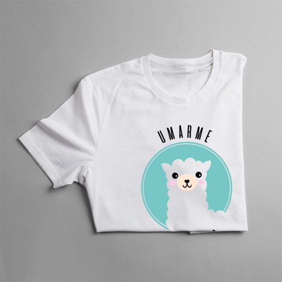 Umarme ein Alpaka - Damen t-shirt