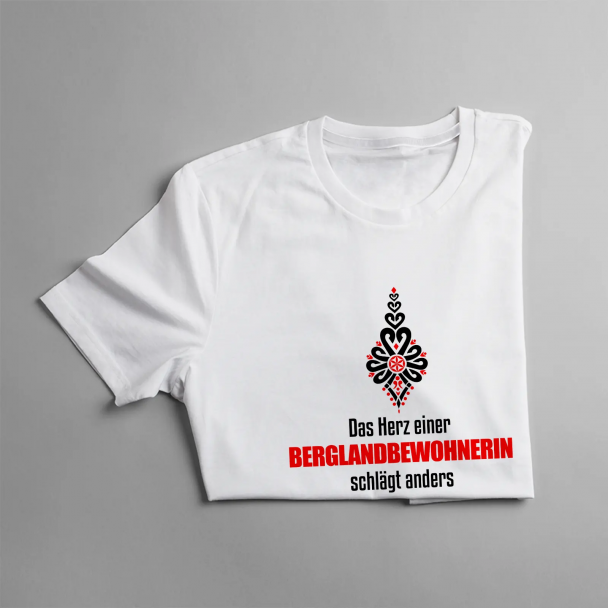Das Herz einer Berglandbewohnerin schlägt anders Das Herz einer Berglandbewohnerin schlägt anders