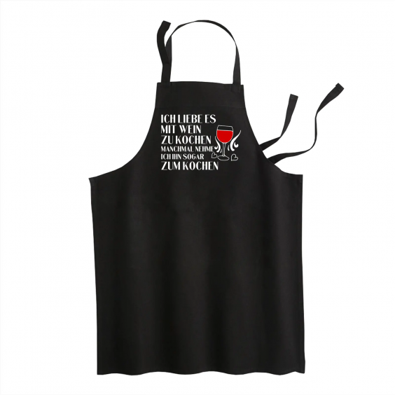 Ich liebe es, mit Wein zu kochen, manchmal nehme ich ihn sogar zum Kochen