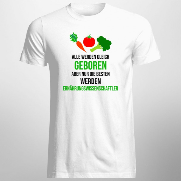 Ich bin Ernährungswissenschaftler - Herren t-shirt