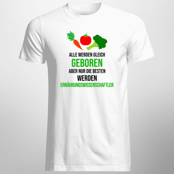 Ich bin Ernährungswissenschaftler - Herren t-shirt